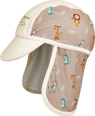 Playshoes Kinder Uv-Schutz Mütze Wildtiere 461459