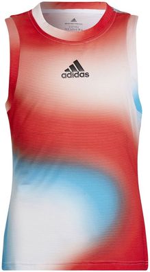 Adidas Kinder T-Shirt Tank Top Match White/Red 151707