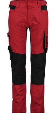 Dassy Damen Stretch-Arbeitshose Mit Kniepolstertaschen Dynax Next Women