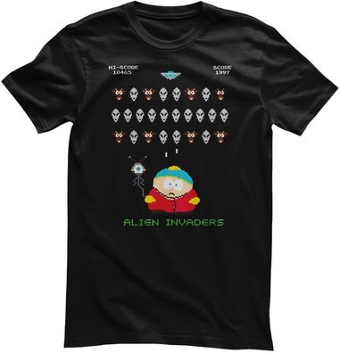 South Park Aliens Invaders T-Shirt MTV-1-SP019W