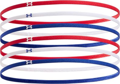 Under Armour Damen Schweißband Mini Elastic 6Pk 1389932