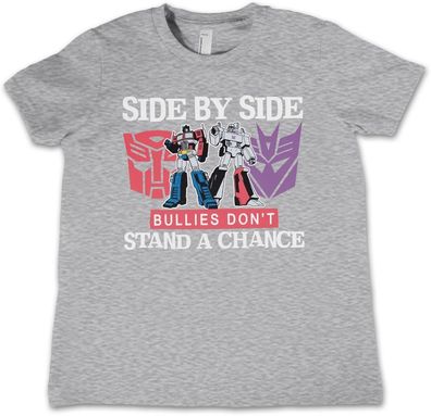 Transformers Kinder T-Shirt Side By Bullies Don't Stand A Chance Kids Tee