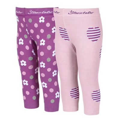 Sterntaler - Mädchen Leggings 2er Pckg. Gr. 74