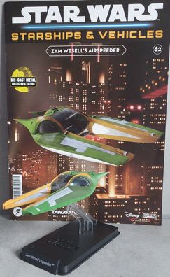 STAR WARS Deagostini Fanhome ZAM XJ-6 Airspeeder ISSUE 62 OVP & NEU