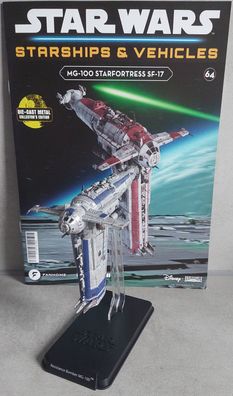 STAR WARS Deagostini Fanhome MG-100 Starfortress SF-17 ISSUE 64 OVP & NEU