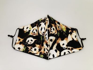 Community Maske / Alltagsmaske, Motiv Pandas