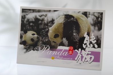 Panda Impression Postkarten-Set