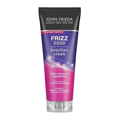 John Frieda Frizz-Ease Glättendes Shampoo für brasilianisches Haar, 250ml