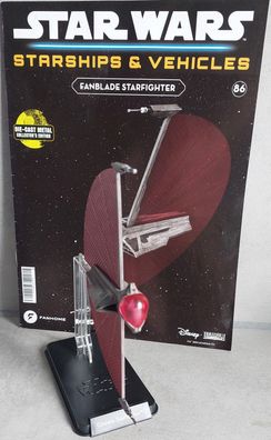 STAR WARS Deagostini Fanhome Ginivex Starfighter ISSUE 86 OVP & NEU