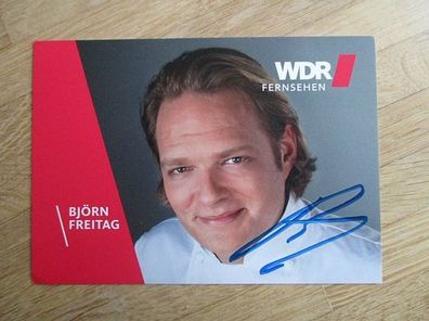 WDR Starkoch Björn Freitag - handsigniertes Autogramm!!!