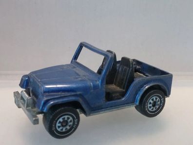 Jeep CJ-5 blaumetallic 1:55 Siku 1053 Modellauto