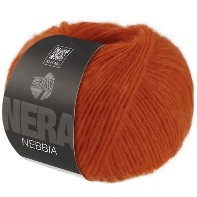 Lana Grossa NEBBIA (NERA) 50 g Zarte Netzgarnstruktur aus Merinowolle 170 m