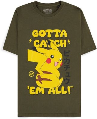 Pokémon - Pikachu Gotta Catch 'em All! Men's Short Sleeved T-shirt