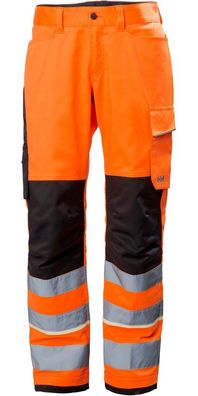 Helly Hansen Arbeitshose Uc-Me Work Pant Cl2 Orange/Ebony-C66