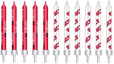 SC Freiburg Geburtstagskerzen 10er-Set 3023534