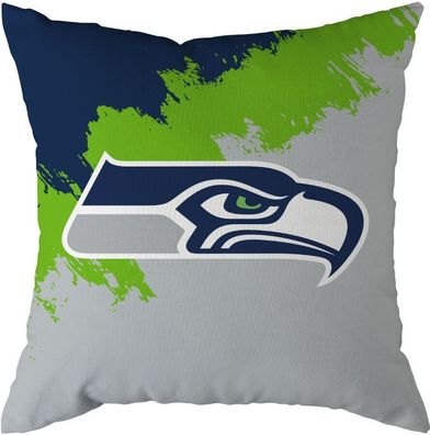 Seattle Seahawks Dekor Kissen Brush 4023304 50x50cm