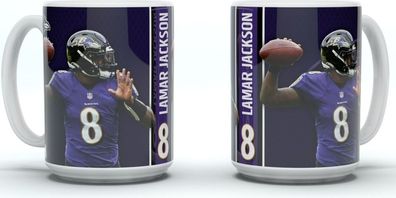 Baltimore Ravens Jumbo Mug Motion Jackson 3023339