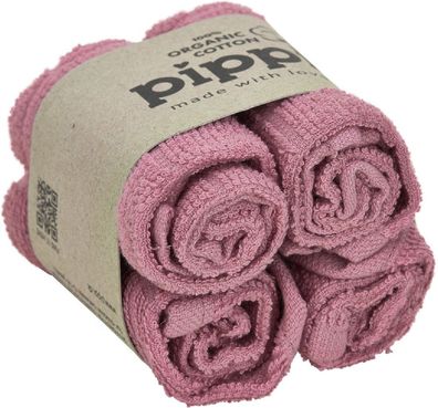 Pippi Babywear Kinder Handtuch Facecloth (4-Pack) 4753