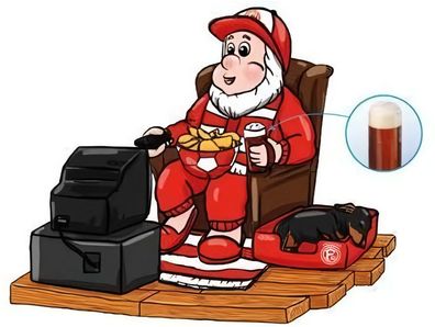 Fortuna Düsseldorf Gartenzwerg Sessel 2023355
