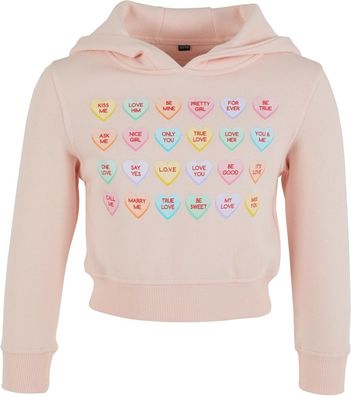 Mister Tee Kinder Kids Sweet Heart Candy Cropped Hoody MTK139