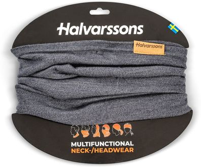 Halvarssons Tunnel Neck Warmer Neck Tube H Grey 710-24131090