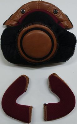 Premier Helmzubehör Vintage Evo Inner Lining Bos Brown 647-9-2278