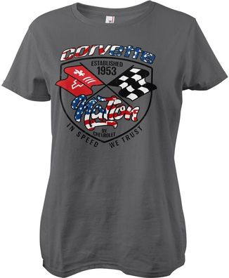Corvette Damen Nation Girly Tee GM-5-CORV017-H87-2