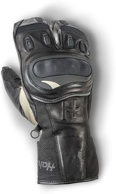 Halvarssons Motorrad Handschuhe Glove Duved Black/Grey 710-24112009