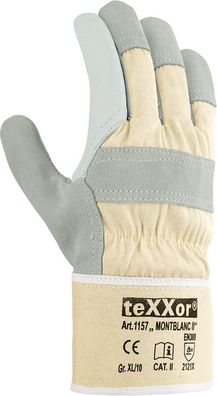 teXXor Rindvollleder-Handschuhe Montblanc Ii (12 Paar) 1157