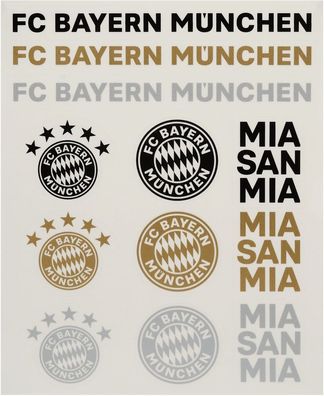 FC Bayern München Aufkleberkarte 2er Set 31919