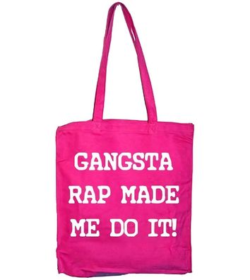 Hybris Gangsta Rap Made Me Do It Tote Bag SH-4-13062-H17-5