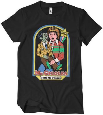 Steven Rhodes Mr Giggles Tells Me Things Big Tall T-Shirt DTR-1-SR115-DTF519