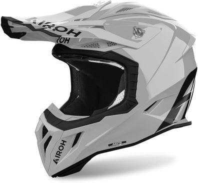 Airoh Crosshelm Helmet Aviator Ace 2 Cement Grey Gloss 57-25009