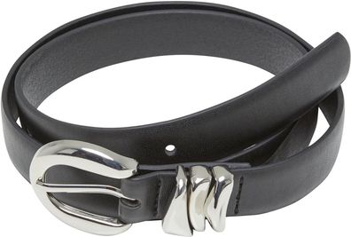 Urban Classics Chunky Multiple Loop Synthetic Leather Belt TB7213