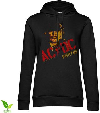 AC/DC Damen Angus Young Pwr Up Girly Hoodie PS-57-ACDC016-H56-12