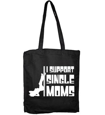 Hybris I Support Single Moms Tote Bag SH-4-10757-H7-1