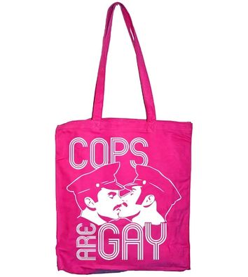 Tokigt Cops Are Gay Tote Bag SH-4-15065-LFH1-10