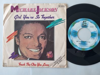 Michael Jackson - Girl You're So Together 7'' Vinyl Germany