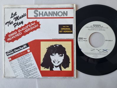 Shannon - Let The Music Play (1989 Remix) 7'' Vinyl Germany