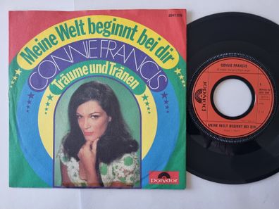 Connie Francis - Meine Welt beginnt bei dir 7'' Vinyl Germany