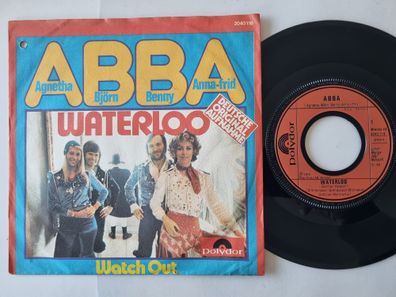 ABBA - Waterloo (Deutsche Originalaufnahme) 7'' Vinyl SUNG IN GERMAN