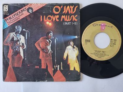 O'Jays - I Love Music (Part I) 7'' Vinyl Germany