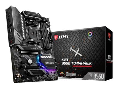 MSI MAG B550 Tomahawk - Motherboard - ATX - Socket AM4 - AMD B550 Chipsatz - USB-C Ge