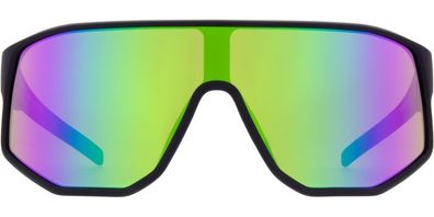 Spect Sonnenbrille Red Bull Dash Sunglasses Matt Black W Blue-Green Mirror 674-23001
