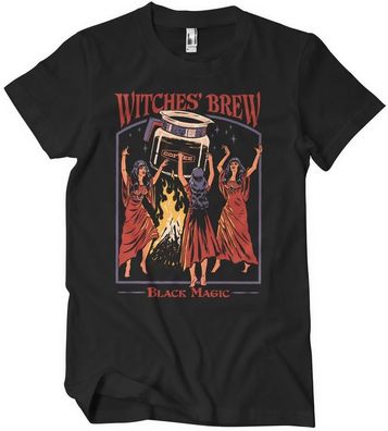 Steven Rhodes Witches Brew Black Magic Big Tall T-Shirt DTR-1-SR098-DTF820