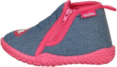 Playshoes Kinder Hausschuhe Einhorn 201768