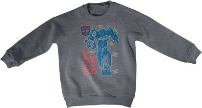 Transformers Kinder Optimus Prime Kids Sweatshirt HSB-31-TF1202-DTF556