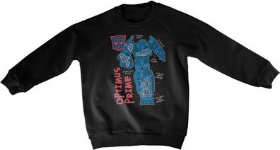 Transformers Kinder Optimus Prime Kids Sweatshirt HSB-31-TF1202-DTF556