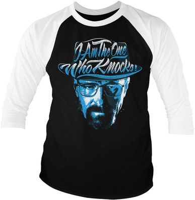 Breaking Bad I Am The One Who Knocks Baseball Long Sleeve Tee SP-19-BB022-H55-10