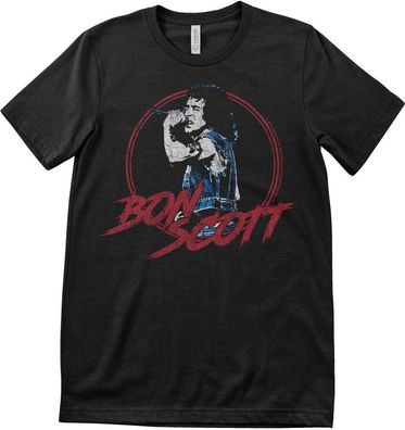 AC/DC Bon Scott Live Big Tall T-Shirt PS-1-BSCT001-H94-9
